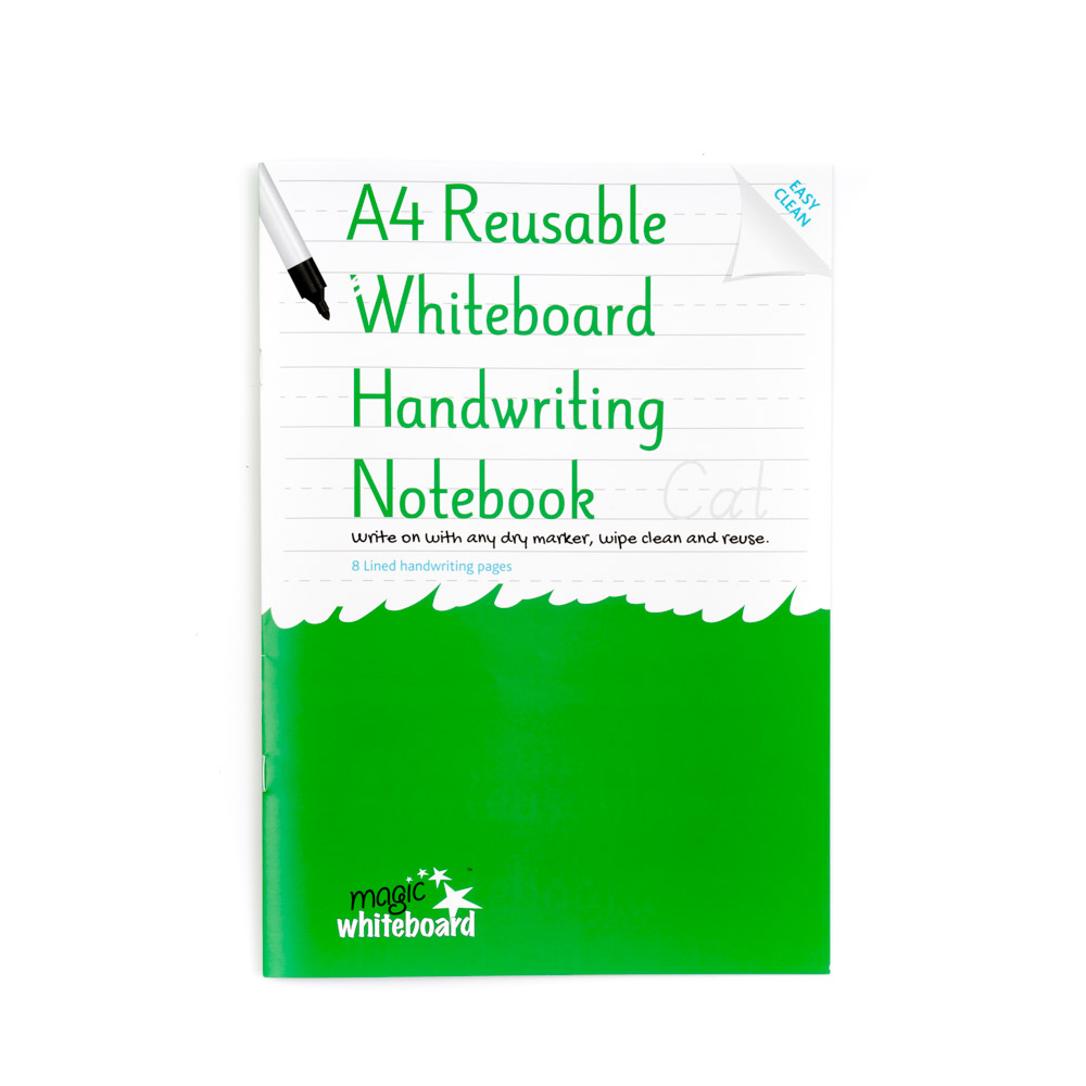 a4 reusable whiteboard handwriting notebook