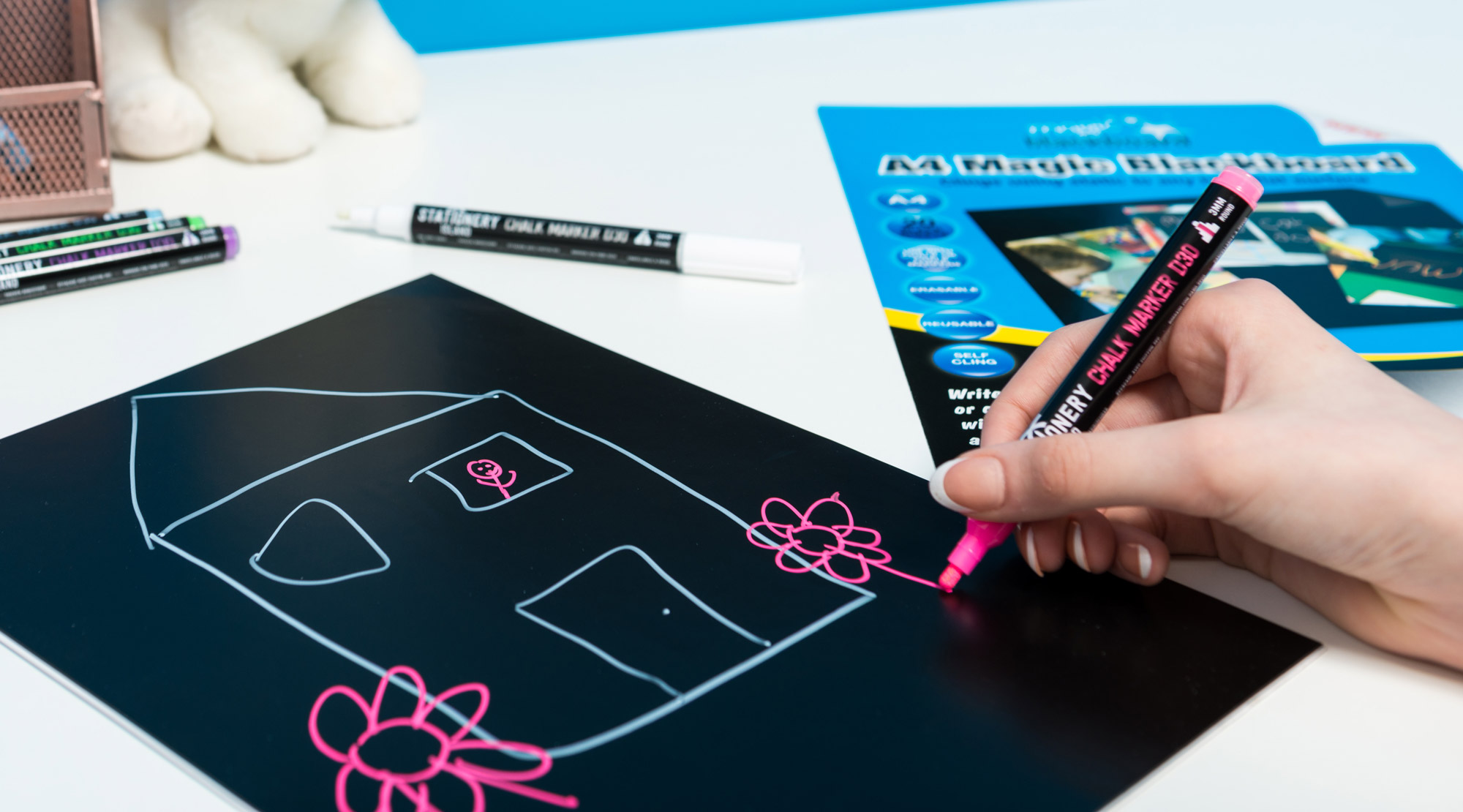 Blackboards | Chalkboards | Stationery | Magic Whiteboard ™ | UK