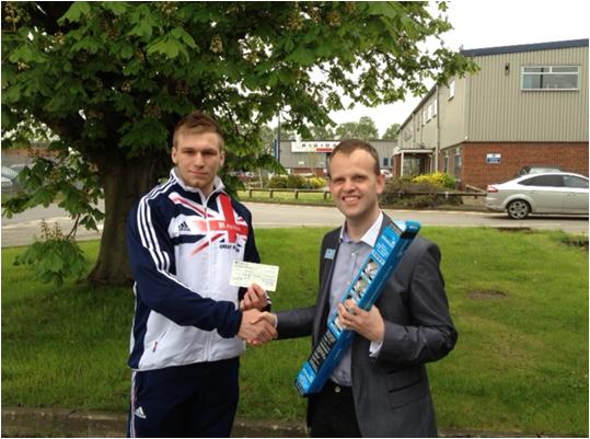 Magic Whiteboard sponsors Olympic athelete