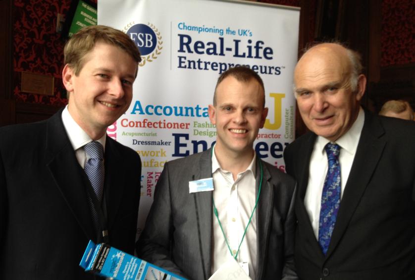 Magic Whiteboard and Vince Cable champion entrepreneurs