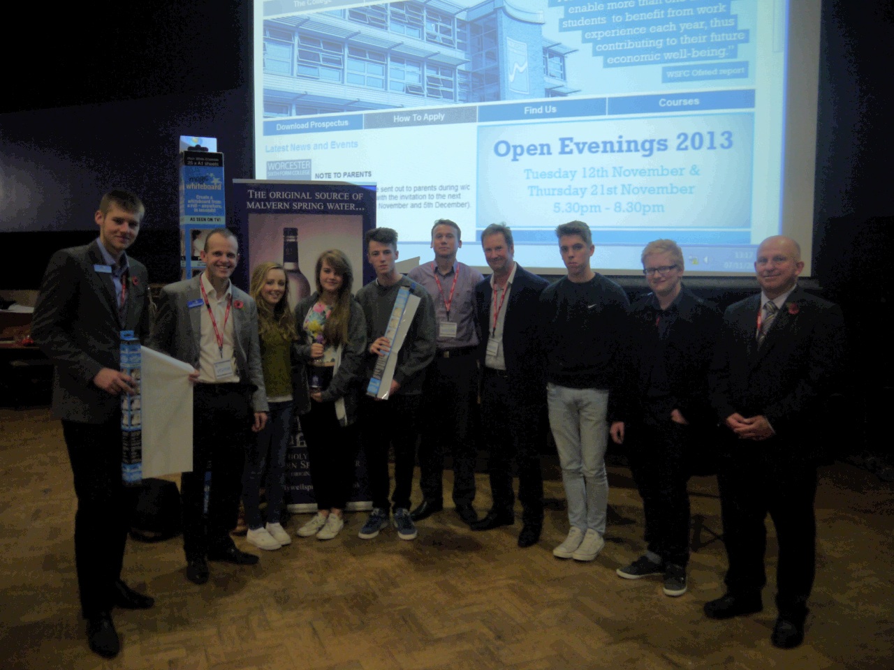 Magic Whiteboard Entrepreneur day Worcester Sixth Form