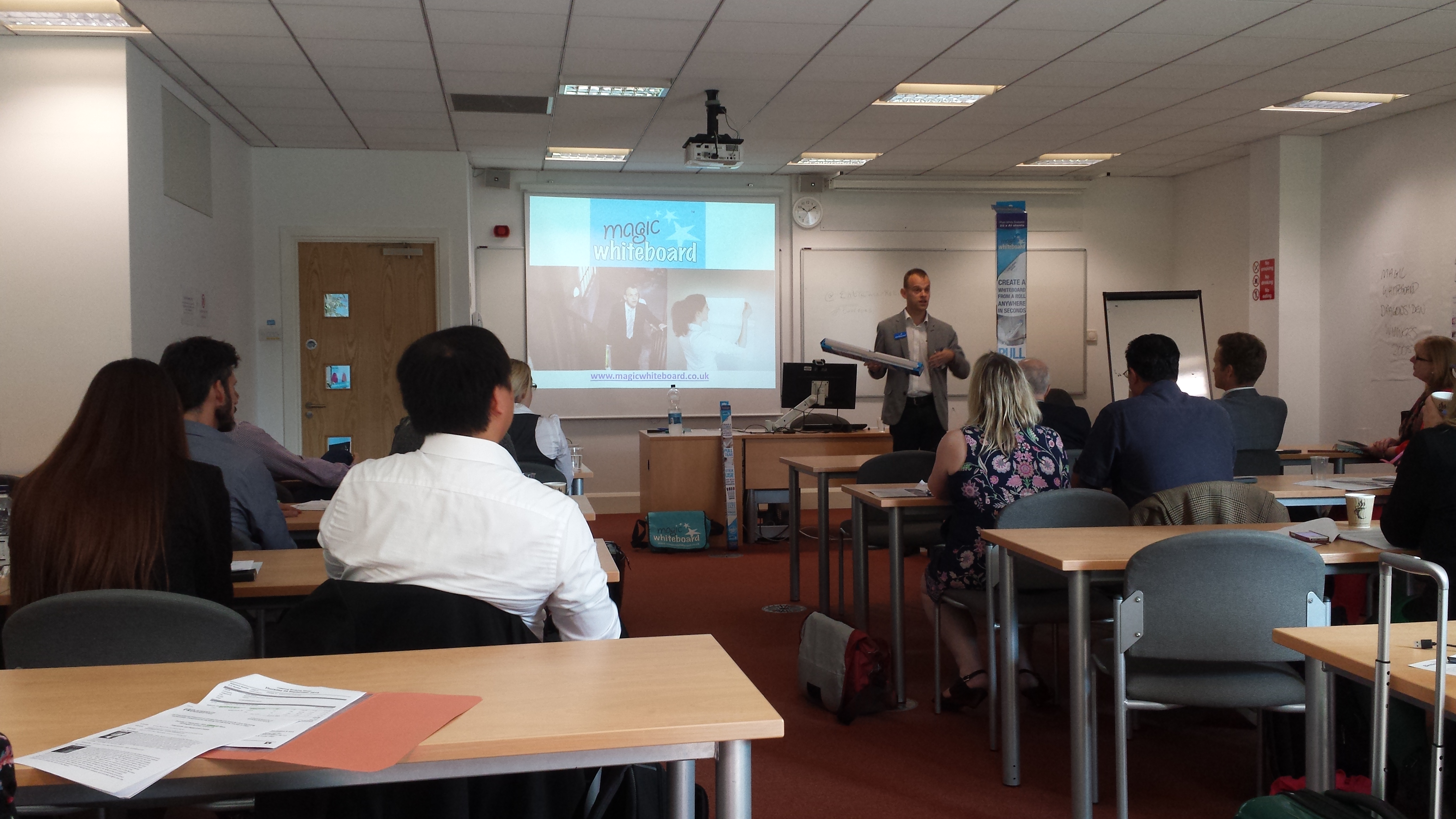 Magic Whiteboard inspires at Birmingham Business School