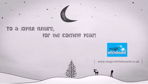 Official #manofthemoon Christmas Advert 2015 - Magic Whiteboard