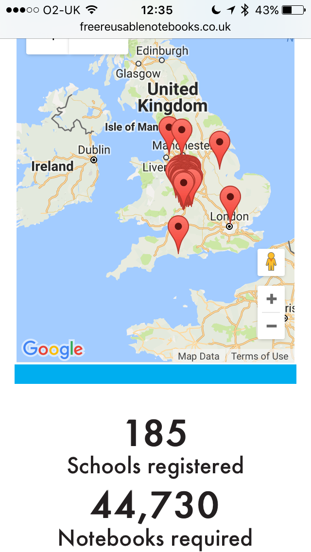 Magic Whiteboard FREE reusable notebooks for schools